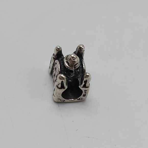 Sterling Silver Firenzé Synagogue Bead Charm By Tedora Bracelet or Necklace - Picture 2 of 5